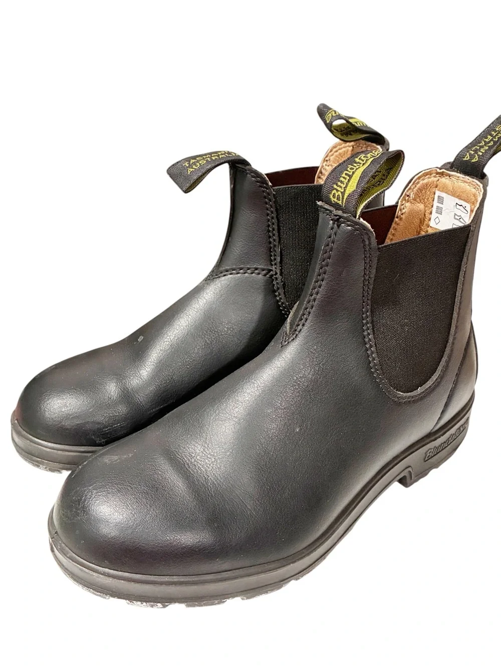 Blundstone Black Chelsea Ankle Boots - Picture 1 of 8
